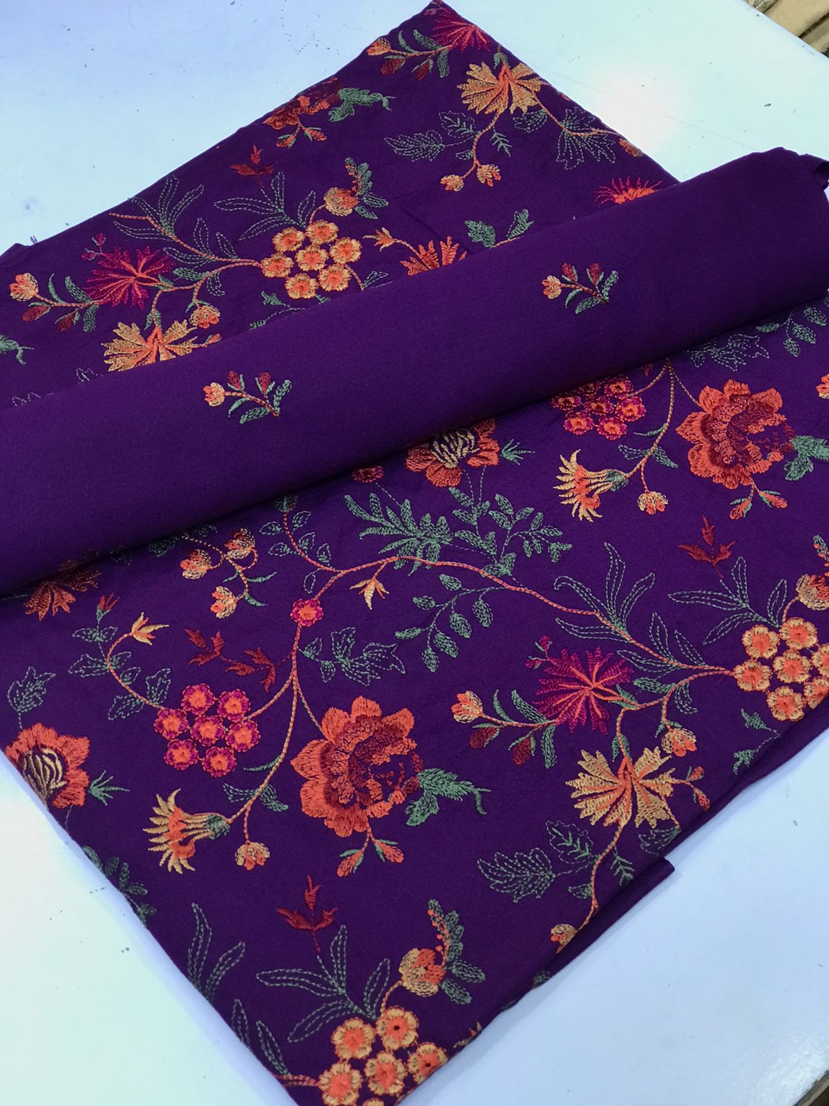 Bareeze Karandi Embroidered 2 Pieces Suit