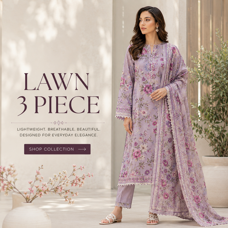 Lawn 3 Piece