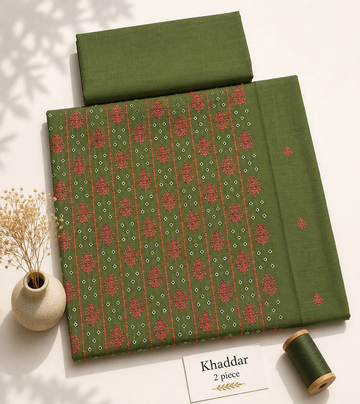 Khaddar 2 piece