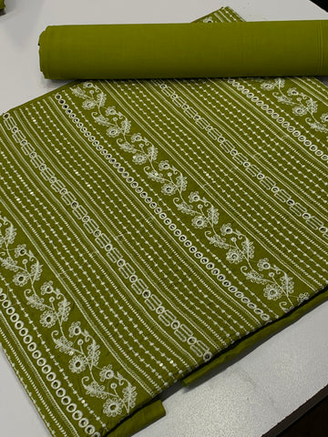 Bareeza lawn 2 piece green