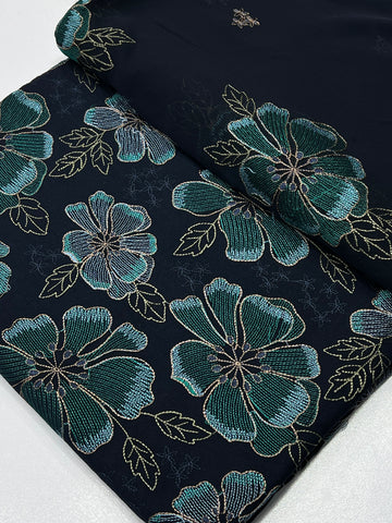 Bareeze Premium Karandi 3-Piece – Allover Embroidery