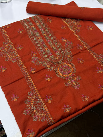 Bareeze Premium Karandi 2-Piece Embroidered Suit