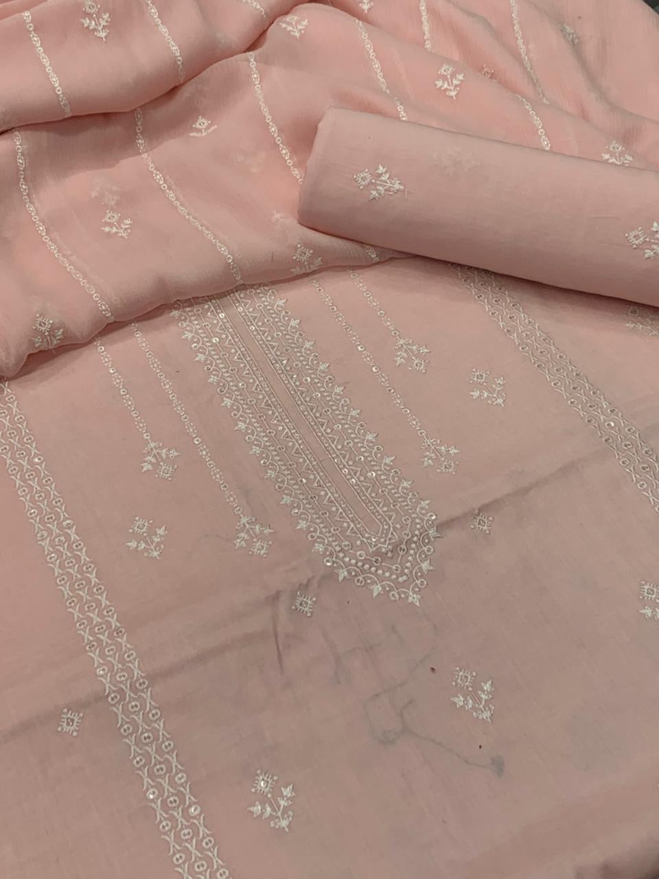 Bareeza lawn 3 piece