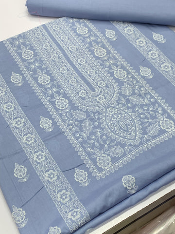 Bareeze 2 piece lawn ice blue