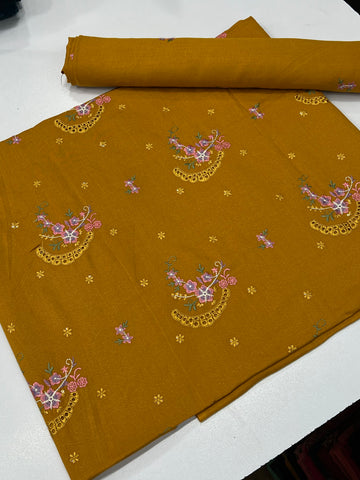 Bareeze Premium Karandi 2-Piece Embroidered Suit