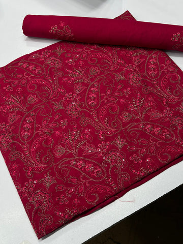 Bareeze Premium Karandi 2-Piece Embroidered Suit