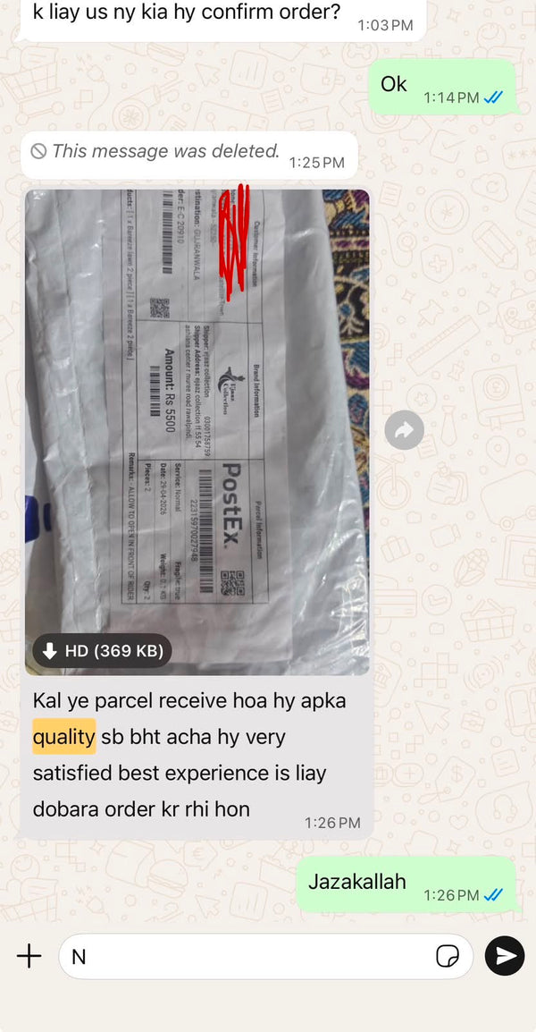 Customer review 1