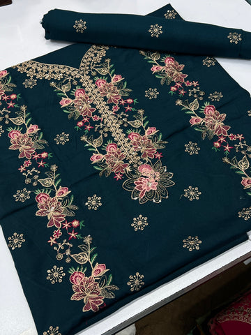 Bareeze Premium Karandi 2-Piece Embroidered Suit