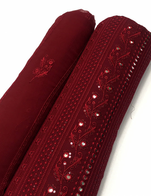 Bareeze Karandi 3 piece panni work