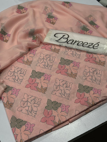 Bareeze Premium Karandi 3-Piece – Allover Embroidery