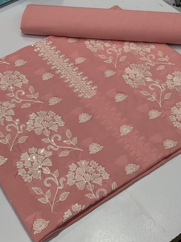 Breeze lawn 2 piece peach