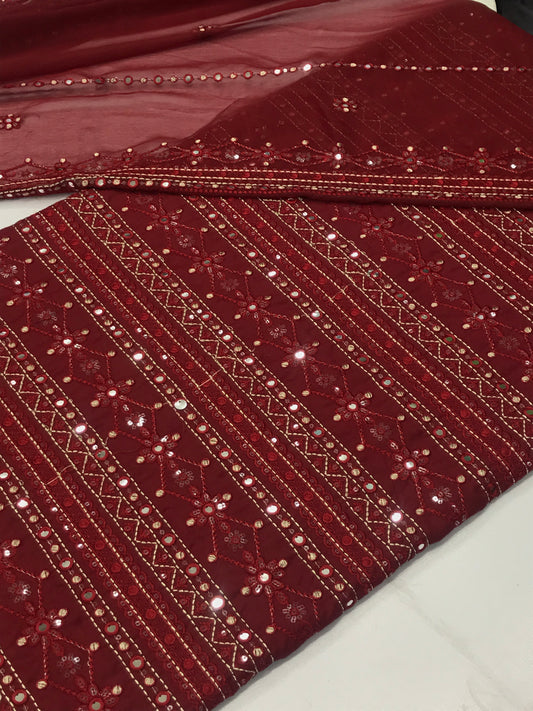 Bareeze Karandi 3 piece