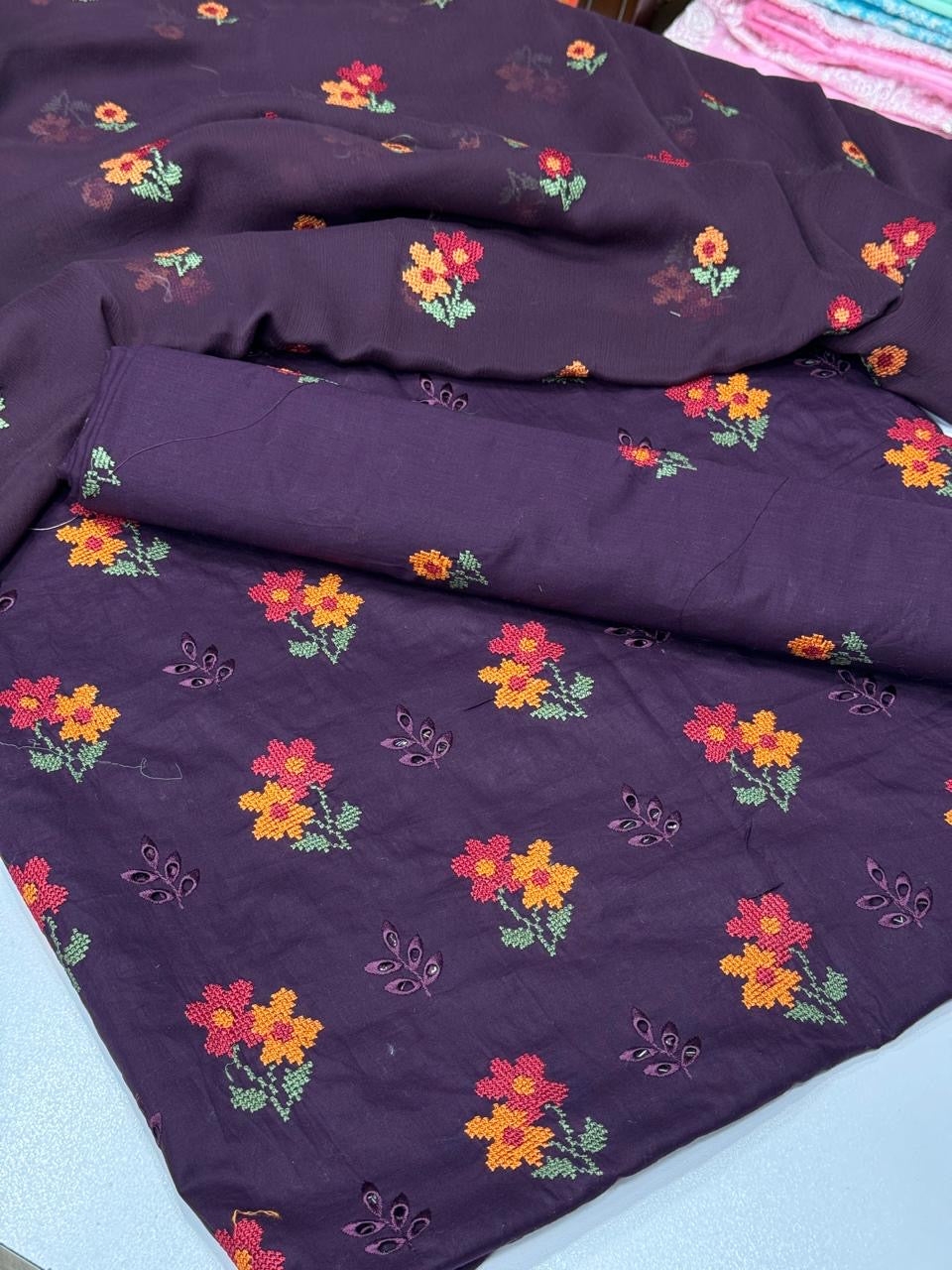 Bareeze lawn 3 pc