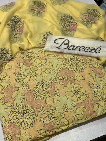 Bareeze-Karandi 3 piece
