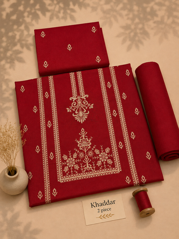 Khaddar 2 piece