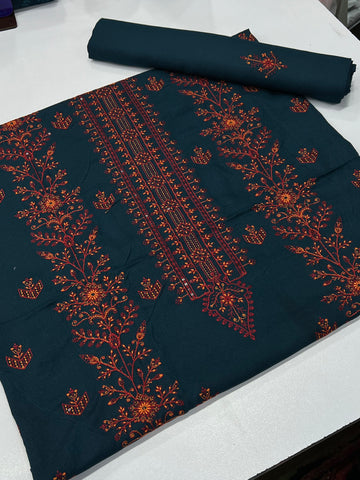 Bareeze Premium Karandi 2-Piece Embroidered Suit