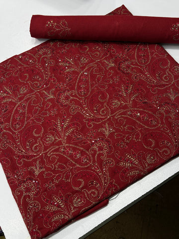 Bareeze Premium Karandi 2-Piece Embroidered Suit