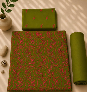 Khaddar 2pc mehndi