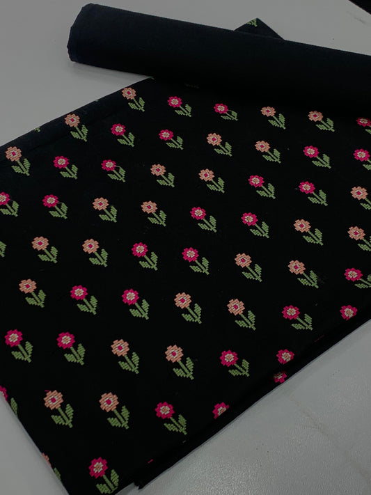 Bareeza lawn 2 black
