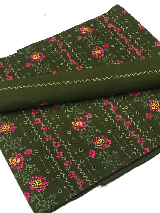 Karandi chicken karri 2pc Front embroidered
