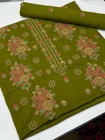 Bareeze Premium Karandi 2-Piece Embroidered Suit