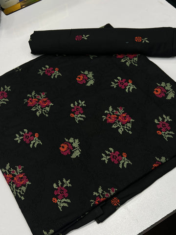 Bareeze Premium Karandi 2-Piece Embroidered Suit