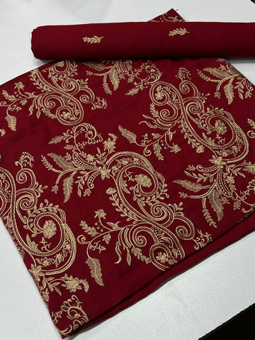 Bareeze Premium Karandi 2-Piece Embroidered Suit