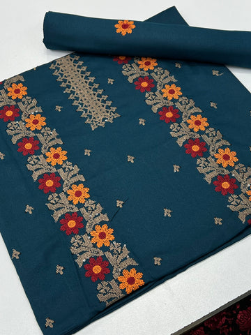 Bareeze Premium Karandi 2-Piece Embroidered Suit