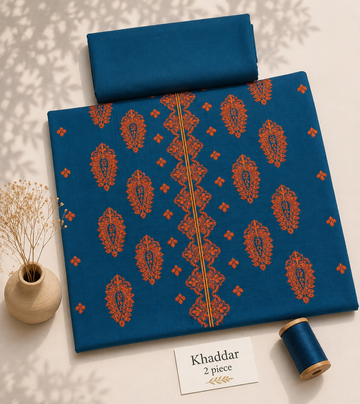 Khaddar 2pc zinc