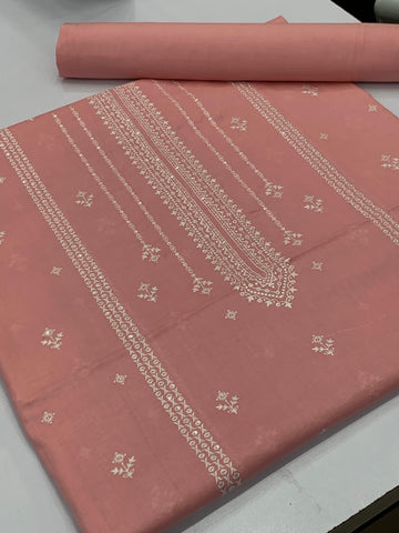 Bareeza lawn 2 piece peach