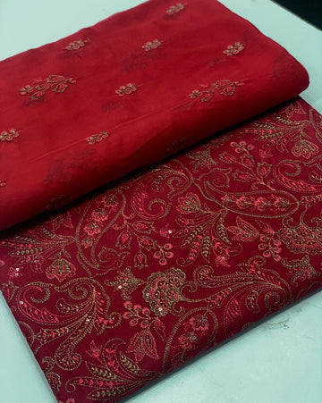 Bareeza lawn 3 piece allover