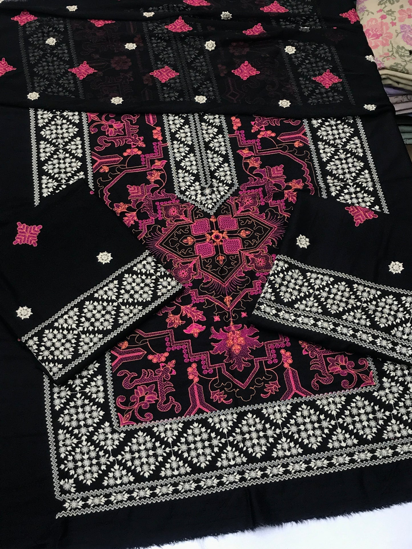 Bareeze Karandi 3pc (black)