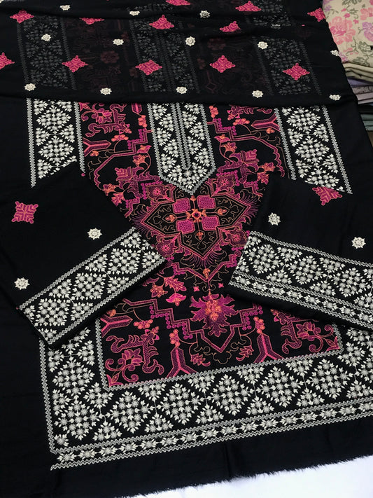 Bareeze Karandi 3pc (black)