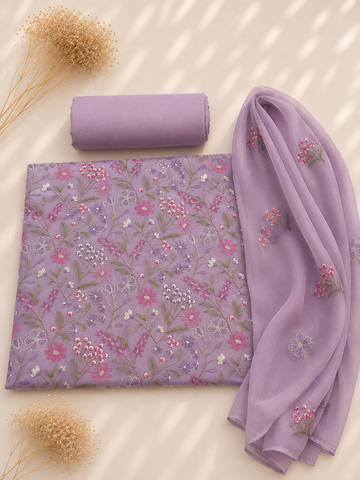 Bareeze Karandi 3 piece Allover