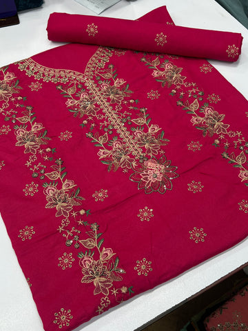 Bareeze Premium Karandi 2-Piece Embroidered Suit