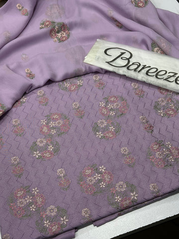 Bareeze Premium Karandi 3-Piece – Allover Embroidery