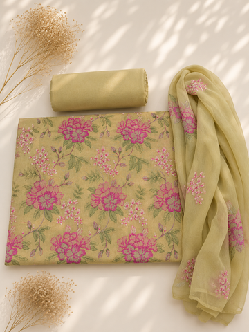 Bareeze Karandi 3 piece Allover