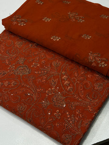 Bareeze Premium Karandi 3-Piece – Allover Embroidery