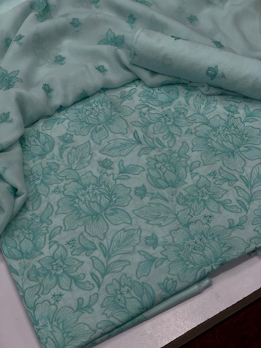 Bareeza lawn 3 piece