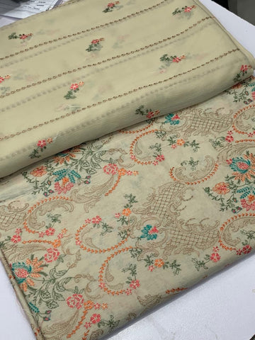 Bareeza lawn 3 piece allover