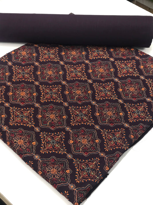 Khaddar 2 piece