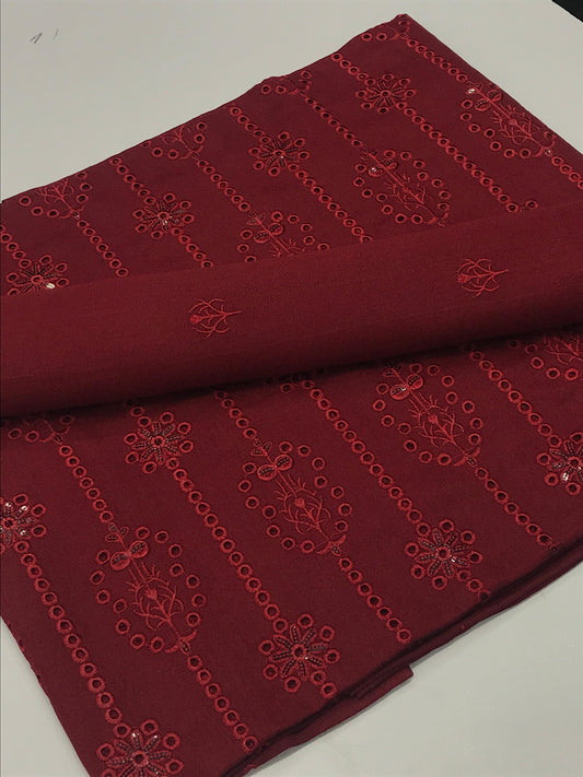 Karandi  2pc (mehroon)