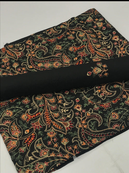 Karandi 2 piece (black )