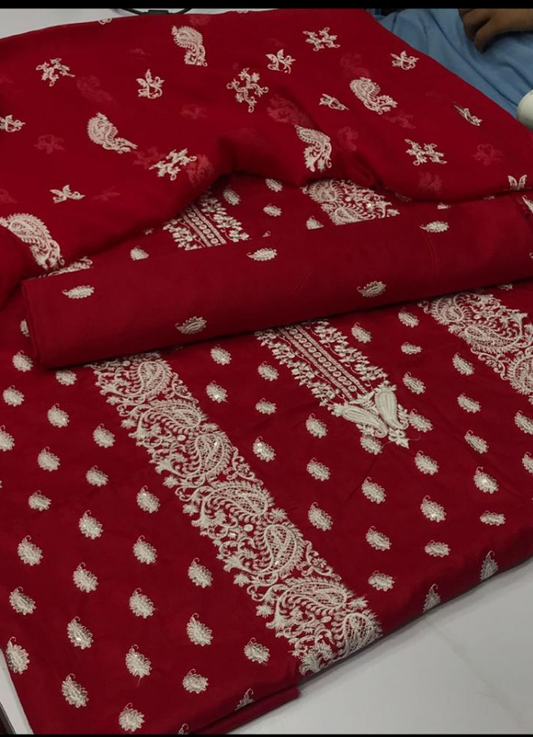 Bareeza lawn 3 piece