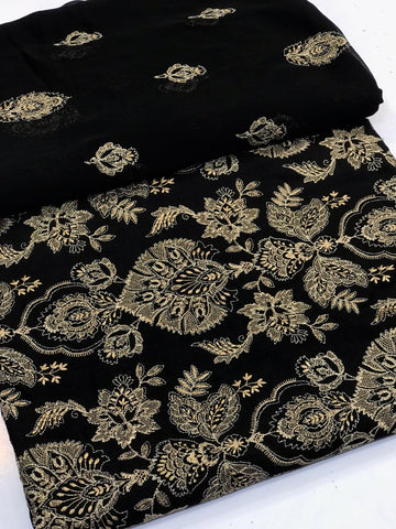 Bareeze Karandi Embroidered 3 Pieces Suit BKE3  64
