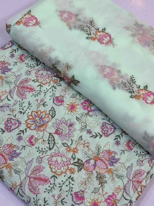 Bareeze Karandi Embroidered 3 Pieces Suit BKE3  93