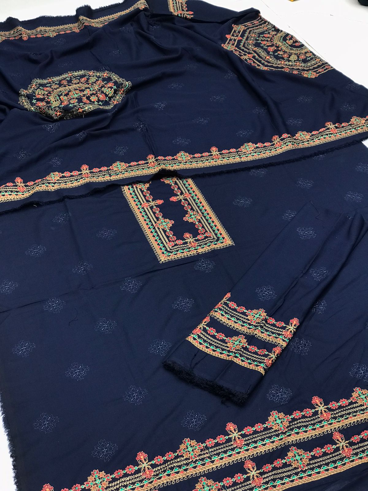 Bareeze karandi Shawls With suit BKS