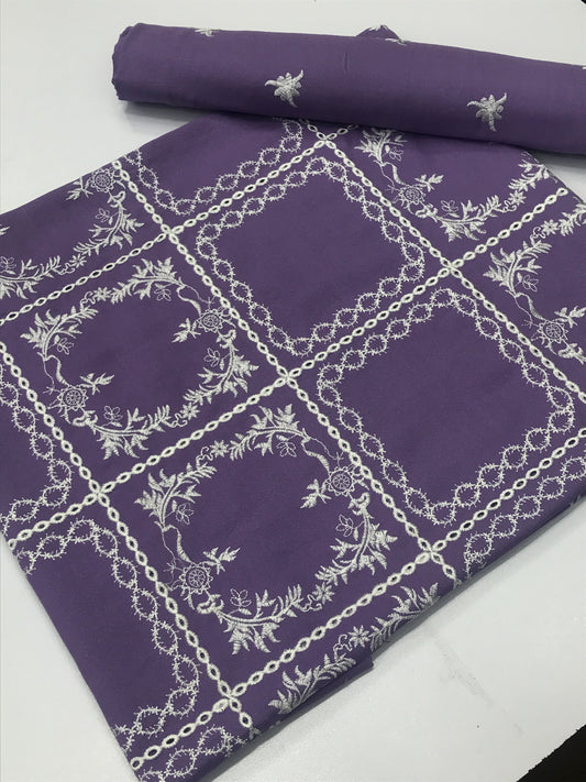 karandi  2pc Purple levender