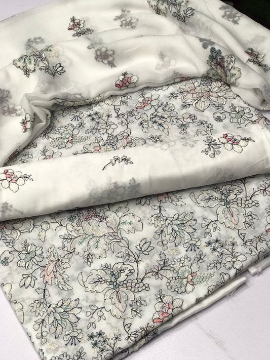 Bareeza lawn 3 piece