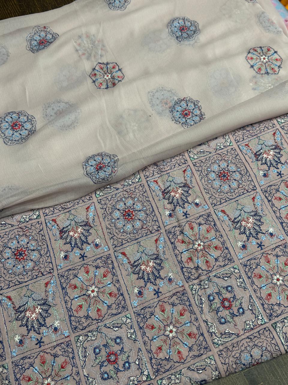 3 piece Swiss lawn